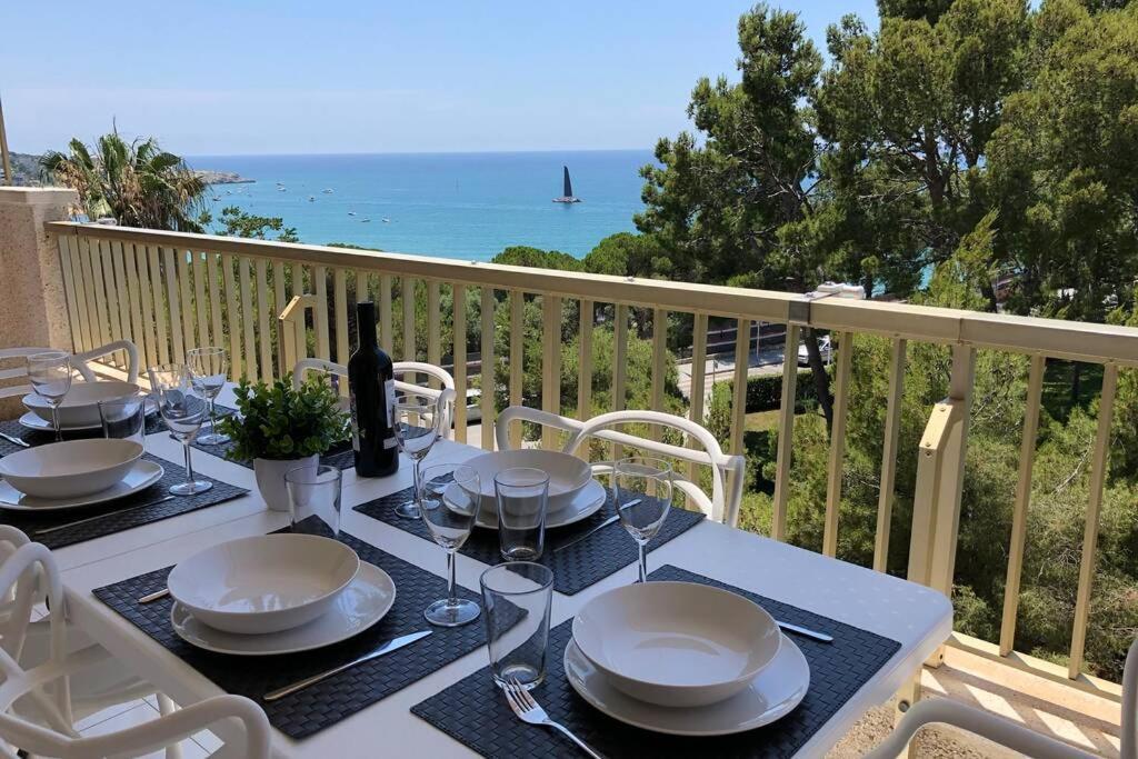 Sea View, Pool, Free Parking, Wifi, Port Aventura Daire Salou Dış mekan fotoğraf